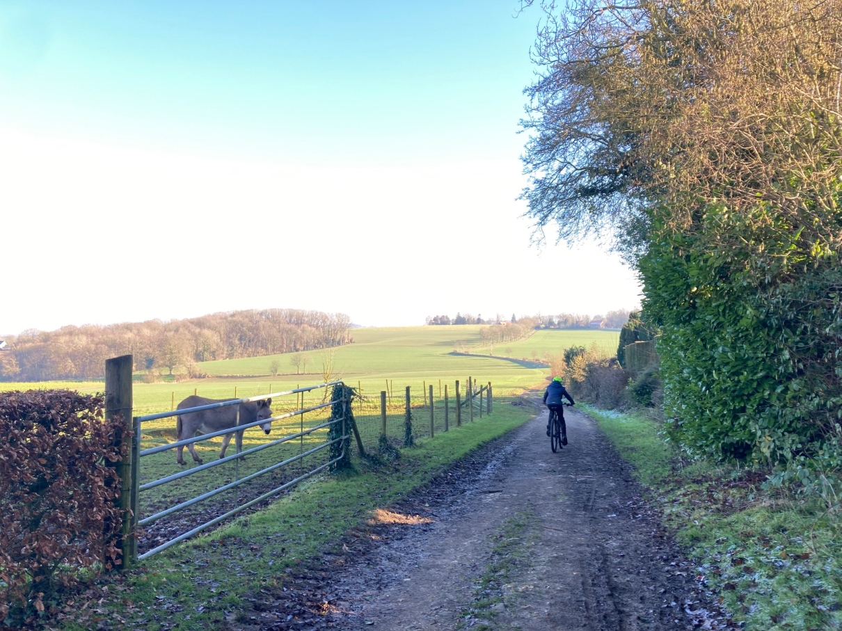 Foto tijdens fietsrit  8